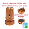 Đèn Bão LED Quạt Đa Năng Tích Điện Sạc Pin Năng Lượng Giá Rẻ 99000Đ 5