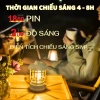 Đèn Cắm Trại Dã Ngoại Du Lịch Sạc USB 1200mAh Tích Điện VCP Camping Giá Rẻ 4