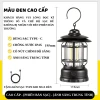 Đèn Cắm Trại Dã Ngoại Du Lịch Sạc USB 1200mAh VCP Camping Ánh Sáng Vàng Tiết Kiệm 36k 7