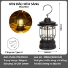 Đèn Cắm Trại Dã Ngoại Du Lịch Sạc USB 1200mAh VCP Camping Ánh Sáng Vàng Tiết Kiệm 36k 12