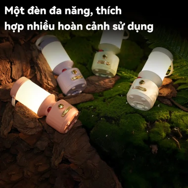 Đèn Cắm Trại LED CHOME GL325 Sạc USB - Đèn Ngủ Đa Năng 3 Màu Điều Chỉnh Vô Cấp Giá Rẻ 65K 5 Đèn Cắm Trại LED CHOME GL325 Sạc USB - Đèn Ngủ Đa Năng 3 Màu Điều Chỉnh Vô Cấp Giá Rẻ 65K 5