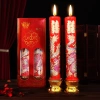 Đèn cầy Long Phụng khắc nổi - Cặp nến trang trí bàn thờ, đám cưới - 255.000 2