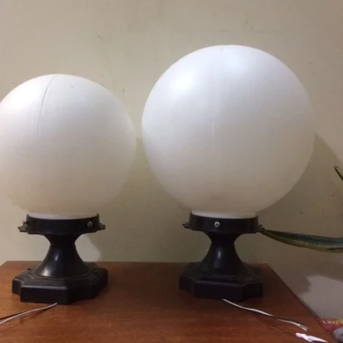 Đèn Cổng Hình Tròn Chống Nước, Va Đập - LED Tiết Kiệm 110000đ 4