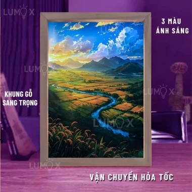 Đèn LED Hạ Long Phong Cảnh Decor Phòng Ngủ, Bàn Học, Bàn Làm Việc - Giá Cực Sốt 69K! 3 Đèn LED Hạ Long Phong Cảnh Decor Phòng Ngủ, Bàn Học, Bàn Làm Việc - Giá Cực Sốt 69K! 3