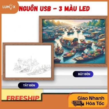 Đèn LED Hạ Long Phong Cảnh Decor Phòng Ngủ, Bàn Học, Bàn Làm Việc - Giá Cực Sốt 69K! 9 Đèn LED Hạ Long Phong Cảnh Decor Phòng Ngủ, Bàn Học, Bàn Làm Việc - Giá Cực Sốt 69K! 9