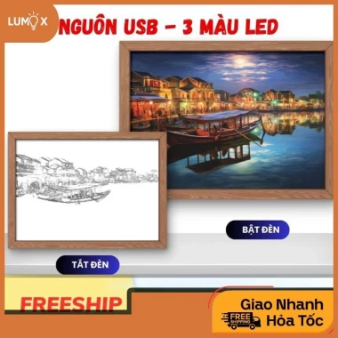 Đèn LED Hạ Long Phong Cảnh Decor Phòng Ngủ, Bàn Học, Bàn Làm Việc - Giá Cực Sốt 69K! 10 Đèn LED Hạ Long Phong Cảnh Decor Phòng Ngủ, Bàn Học, Bàn Làm Việc - Giá Cực Sốt 69K! 10