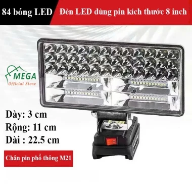 Đèn LED M21 Siêu Sáng Chân Phổ Thông - Tiết Kiệm 22% - Chiếu Xa, Nhỏ Gọn, Tiện Lợi 5