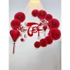 Đèn Lồng Hội An Cao Cấp Gấm Trang Trí Tết Giảm Giá 259k - Đồ Decor Tết Sang Trọng 5