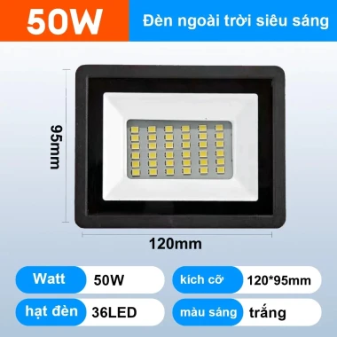 Đèn Pha LED Siêu Sáng 10W-300W Tiết Kiệm Điện Năng 220V Vỏ Nhôm Chất Lượng Cao Giá Chỉ 32727Đ 13 Đèn Pha LED Siêu Sáng 10W-300W Tiết Kiệm Điện Năng 220V Vỏ Nhôm Chất Lượng Cao Giá Chỉ 32727Đ 13