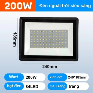 Đèn Pha LED Siêu Sáng 10W-300W Tiết Kiệm Điện Năng 220V Vỏ Nhôm Chất Lượng Cao Giá Chỉ 32727Đ 15 Đèn Pha LED Siêu Sáng 10W-300W Tiết Kiệm Điện Năng 220V Vỏ Nhôm Chất Lượng Cao Giá Chỉ 32727Đ 15