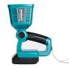 Đèn pin LED không dây 1250LM Makita 18V sạc USB chiếu sáng ngoài trời giá rẻ 6