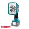 Đèn pin LED không dây 1250LM Makita 18V sạc USB chiếu sáng ngoài trời giá rẻ 8