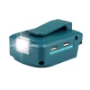 Đèn pin LED không dây 1250LM Makita 18V sạc USB chiếu sáng ngoài trời giá rẻ 10