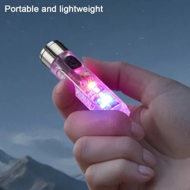 Đèn Pin Móc Khóa Siêu Sáng Chống Nước Đa Năng Cho Balo Giá Rẻ