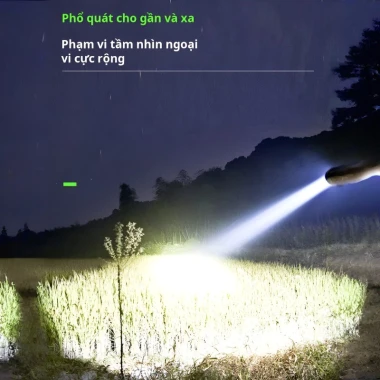 Đèn Pin Siêu Sáng 5 Trong 1 LED - Chiếu Sáng Mạnh, Thiết Kế Nhỏ Gọn, Giá Chỉ 124k 4