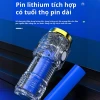 Đèn Pin Siêu Sáng 5 Trong 1 LED - Chiếu Sáng Mạnh, Thiết Kế Nhỏ Gọn, Giá Chỉ 124k 7