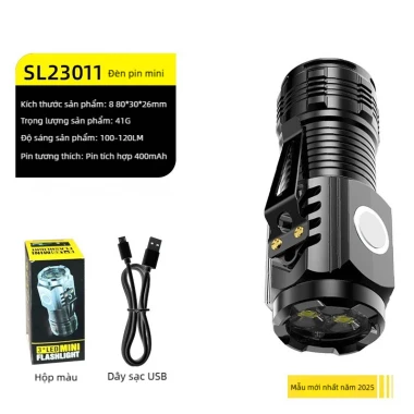 Đèn Pin Siêu Sáng LEEROUT Cổng Sạc Lại Ngoài Trời Zoom Giá Rẻ 36.999đ