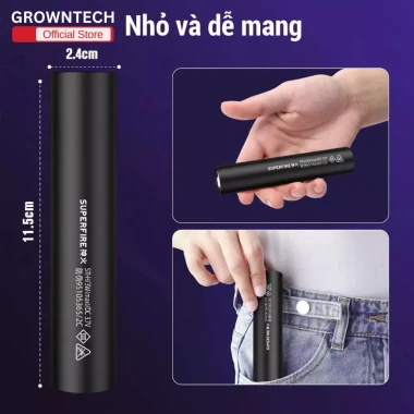 Đèn pin UV cực tím chuyên dụng thiết kế nhỏ gọn, nhận biết hóa chất, đồ giả, phát hiện nấm mốc 9 Đèn pin UV cực tím chuyên dụng thiết kế nhỏ gọn, nhận biết hóa chất, đồ giả, phát hiện nấm mốc 9