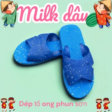 Dép Đi Biển Khách Sạn Du Lịch Phun Sơn Chấm Bi Size 36-42 Giá Cực Sốc Chỉ 25k