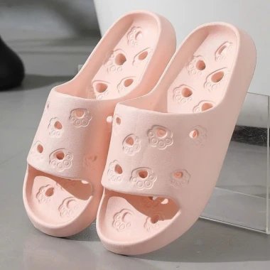 Dép Lỗ Cute Cho Phòng Tắm - Họa Tiết Chân Mèo, Khô Nhanh, Thoáng Khí, Chống Trượt, Giá 40k 6 Dép Lỗ Cute Cho Phòng Tắm - Họa Tiết Chân Mèo, Khô Nhanh, Thoáng Khí, Chống Trượt, Giá 40k 6