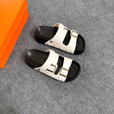 Dép Sandal Nữ Đế Cao 3cm Quai Đính Cực Bền - Dễ Đi, Dễ Phối Đồ Sd88 Labagi