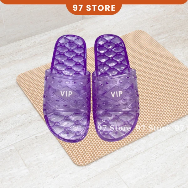 Cách chọn Dép VIP nhựa chống trượt cho phòng tắm an toàn và thoáng mát