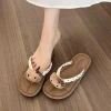 Dép xỏ ngón nữ 2.025 hoạt hình đa phong cách đi biển/du lịch/dạo phố quai đế cao su mềm 4