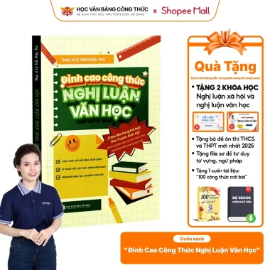 Đỉnh cao công thức nghị luận văn học - Giải mã thơ, truyện, kịch, ký - Giảm 20% còn 268k 2 Đỉnh cao công thức nghị luận văn học - Giải mã thơ, truyện, kịch, ký - Giảm 20% còn 268k 2