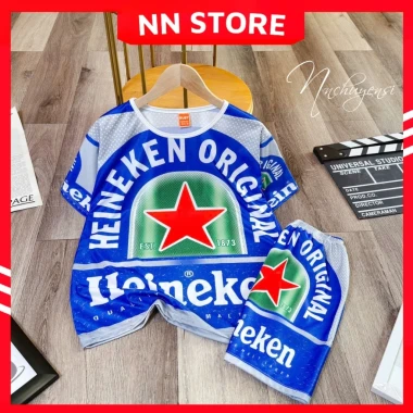 Đồ Bộ Bia Hà Nội Heineken Sài Gòn - Bia Việt Size Lớn Đến 80kg Chất Thun Mềm Mát Giá 39.000Đ 3 Đồ Bộ Bia Hà Nội Heineken Sài Gòn - Bia Việt Size Lớn Đến 80kg Chất Thun Mềm Mát Giá 39.000Đ 3