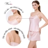 Đồ bộ mặc nhà WANNABE đồ đùi nữ quần sọt áo 2 dây basic đơn giản thoải mái chăm sóc giấc ngủ BS612 6