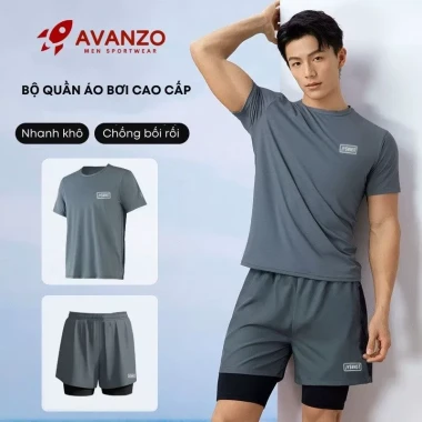 Đồ bơi nam dài tay AVANZO - Quần bơi 2 lớp kín đáo chống lộ, giá 99000đ giảm từ 126720đ 11 Đồ bơi nam dài tay AVANZO - Quần bơi 2 lớp kín đáo chống lộ, giá 99000đ giảm từ 126720đ 11