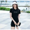 Đồ Bơi Nữ 2 Mảnh Co Giãn Cao Cấp - Áo Tay Ngắn Phối Quần Đùi Thun Giá Shock 113k 5