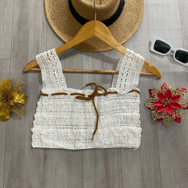 Đồ Bơi Nữ 2 Mảnh Len Móc - Bikini Mùa Hè Siêu Mịn Giá Shock 99K! 12