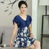 Đồ Bơi Nữ Bigsize Co Giãn Giấu Bụng - Quần Rời Trung Niên Giá Rẻ 199k 11