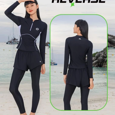 Đồ Bơi Nữ Dáng Dài Big Size 80kg - Chống Nắng Nhanh Khô Thoáng Khí Giá 420k 2