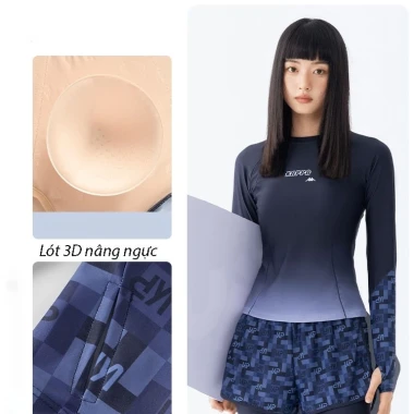 Đồ Bơi Nữ Dáng Dài Big Size 80kg - Chống Nắng Nhanh Khô Thoáng Khí Giá 420k 10