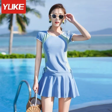 Đồ Bơi Nữ Kín Đáo 2 Mảnh YUKE - Quần Váy Có Tay Mau Khô Cho Bơi Biển Lướt Ván Giá Cực Sốc 6 Đồ Bơi Nữ Kín Đáo 2 Mảnh YUKE - Quần Váy Có Tay Mau Khô Cho Bơi Biển Lướt Ván Giá Cực Sốc 6