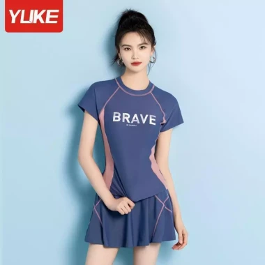 Đồ Bơi Nữ Kín Đáo 2 Mảnh YUKE - Quần Váy Có Tay Mau Khô Cho Bơi Biển Lướt Ván Giá Cực Sốc 11 Đồ Bơi Nữ Kín Đáo 2 Mảnh YUKE - Quần Váy Có Tay Mau Khô Cho Bơi Biển Lướt Ván Giá Cực Sốc 11
