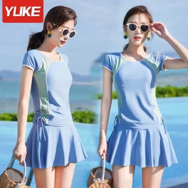 Đồ Bơi Nữ Kín Đáo 2 Mảnh YUKE - Quần Váy Có Tay Mau Khô Cho Bơi Biển Lướt Ván Giá Cực Sốc 12 Đồ Bơi Nữ Kín Đáo 2 Mảnh YUKE - Quần Váy Có Tay Mau Khô Cho Bơi Biển Lướt Ván Giá Cực Sốc 12