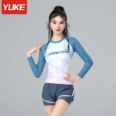 Đồ Bơi Nữ Kín Đáo 2 Mảnh YUKE - Quần Váy Có Tay Mau Khô Cho Bơi Biển Lướt Ván Giá Cực Sốc 14 Đồ Bơi Nữ Kín Đáo 2 Mảnh YUKE - Quần Váy Có Tay Mau Khô Cho Bơi Biển Lướt Ván Giá Cực Sốc 14