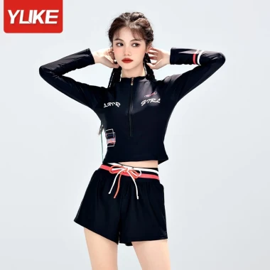 Đồ Bơi Nữ Kín Đáo 2 Mảnh YUKE - Quần Váy Có Tay Mau Khô Cho Bơi Biển Lướt Ván Giá Cực Sốc 16 Đồ Bơi Nữ Kín Đáo 2 Mảnh YUKE - Quần Váy Có Tay Mau Khô Cho Bơi Biển Lướt Ván Giá Cực Sốc 16