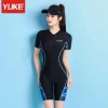 Đồ bơi nữ liền thân kín đáo khóa trước - Giá chỉ 299k - Phong cách thể thao năng động 11