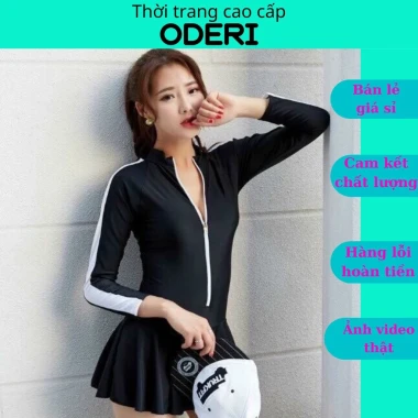 Đồ Bơi Nữ Tay Dài Kín Đáo - Bikini Đi Biển Xinh 139k Thay vì 170k - Size M-L-XL 8