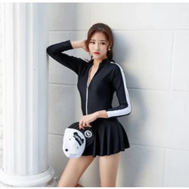 Đồ Bơi Nữ Tay Dài Kín Đáo - Bikini Đi Biển Xinh 139k Thay vì 170k - Size M-L-XL 13