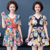 Đồ Bơi Nữ Trung Niên Váy Liền Hoa Sang Trọng - Che Bụng Tôn Dáng Giá CỰC SỐC 199k 2