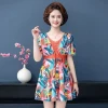 Đồ Bơi Nữ Trung Niên Váy Liền Hoa Sang Trọng - Che Bụng Tôn Dáng Giá CỰC SỐC 199k 6