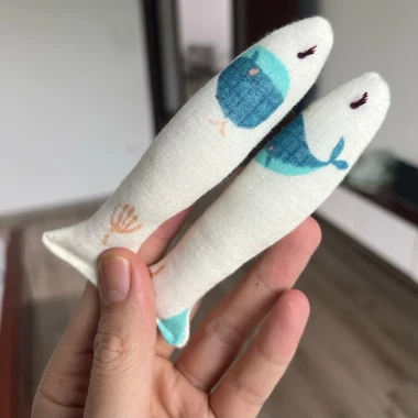 Đồ Chơi Cầm Tay Củ Cà Rốt Nhồi Bông Muslin Chống Giật Mình Cho Bé Giá Chỉ 29k 12
