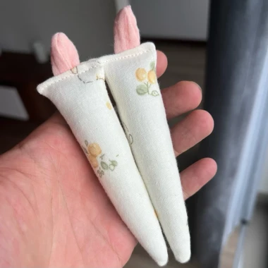 Đồ Chơi Cầm Tay Củ Cà Rốt Nhồi Bông Muslin Chống Giật Mình Cho Bé Giá Chỉ 29k 17