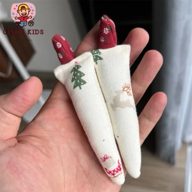Đồ Chơi Cầm Tay Củ Cà Rốt Nhồi Bông Muslin Chống Giật Mình Cho Bé Giá Chỉ 29k 19