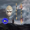 Đồ chơi cosplay Tôn Ngộ Không 2.024 kèm phụ kiện đầy đủ - Giá ưu đãi 35.000 VND chỉ 44.450 VND